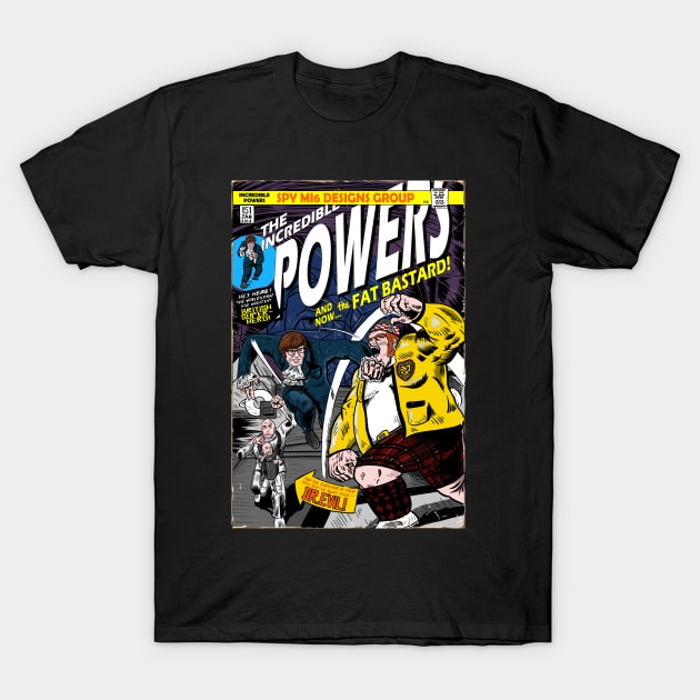 The Incredible Powers T-Shirt by MarianoSan